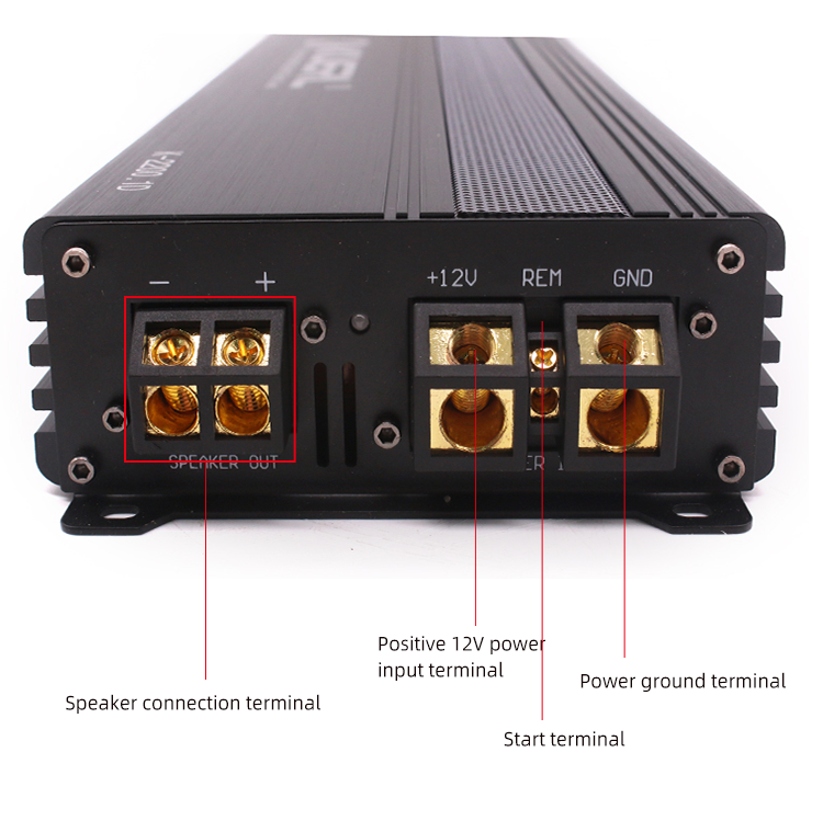 Car Audio Amplifier 4 Channel 2000W - Hurtowy wzmacniacz samochodowy klasy D o