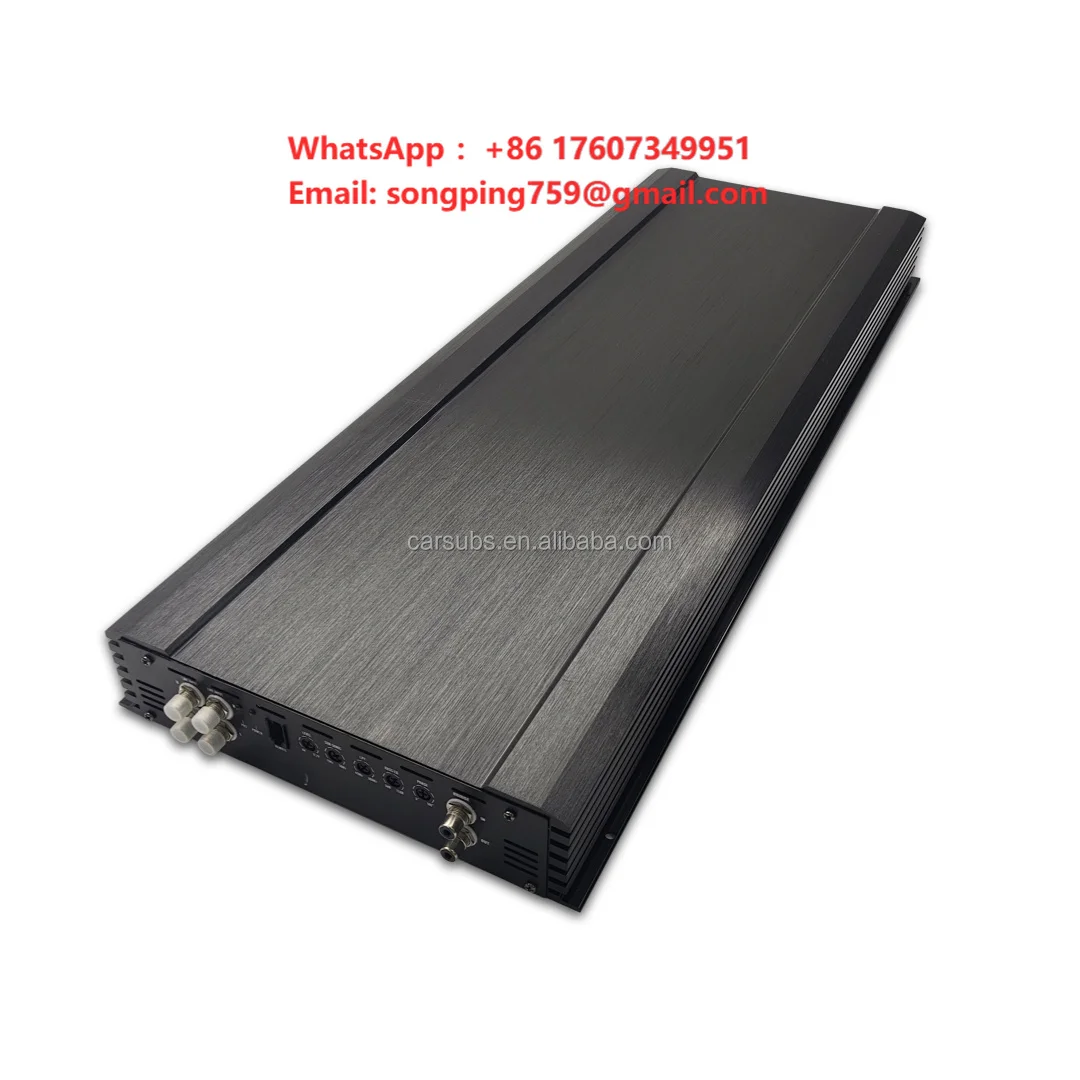 Car Amplifier Class D 1 Ohm Stable - Koreański wzmacniacz samochodowy 7K do subwoofera,
