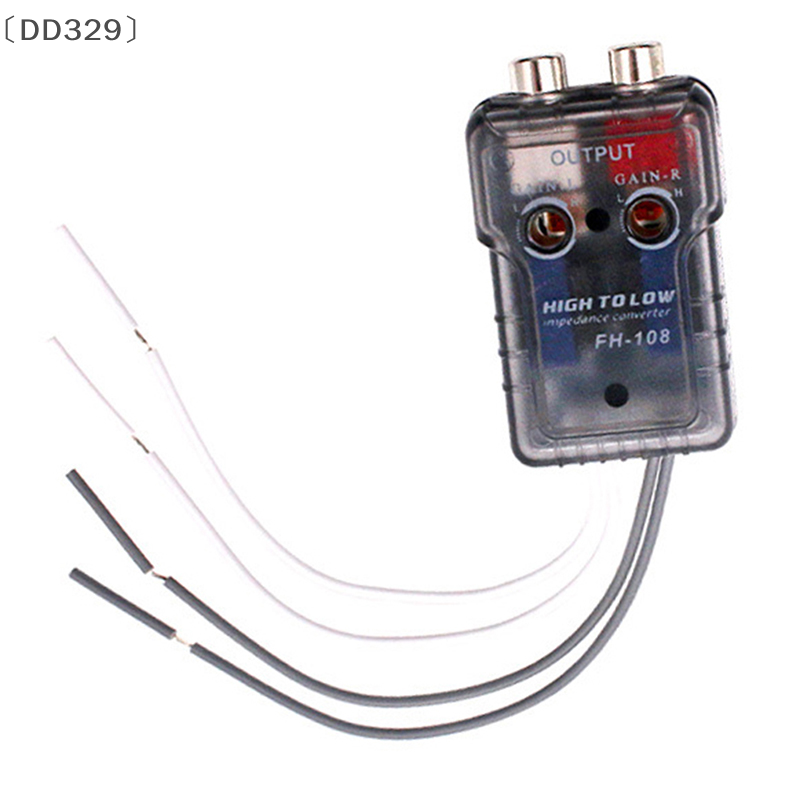 Car Audio Line Output Converter - 〔DD329〕Przetwornica czasowa niskiej częstotliwości FH-108/FH128 Adapter