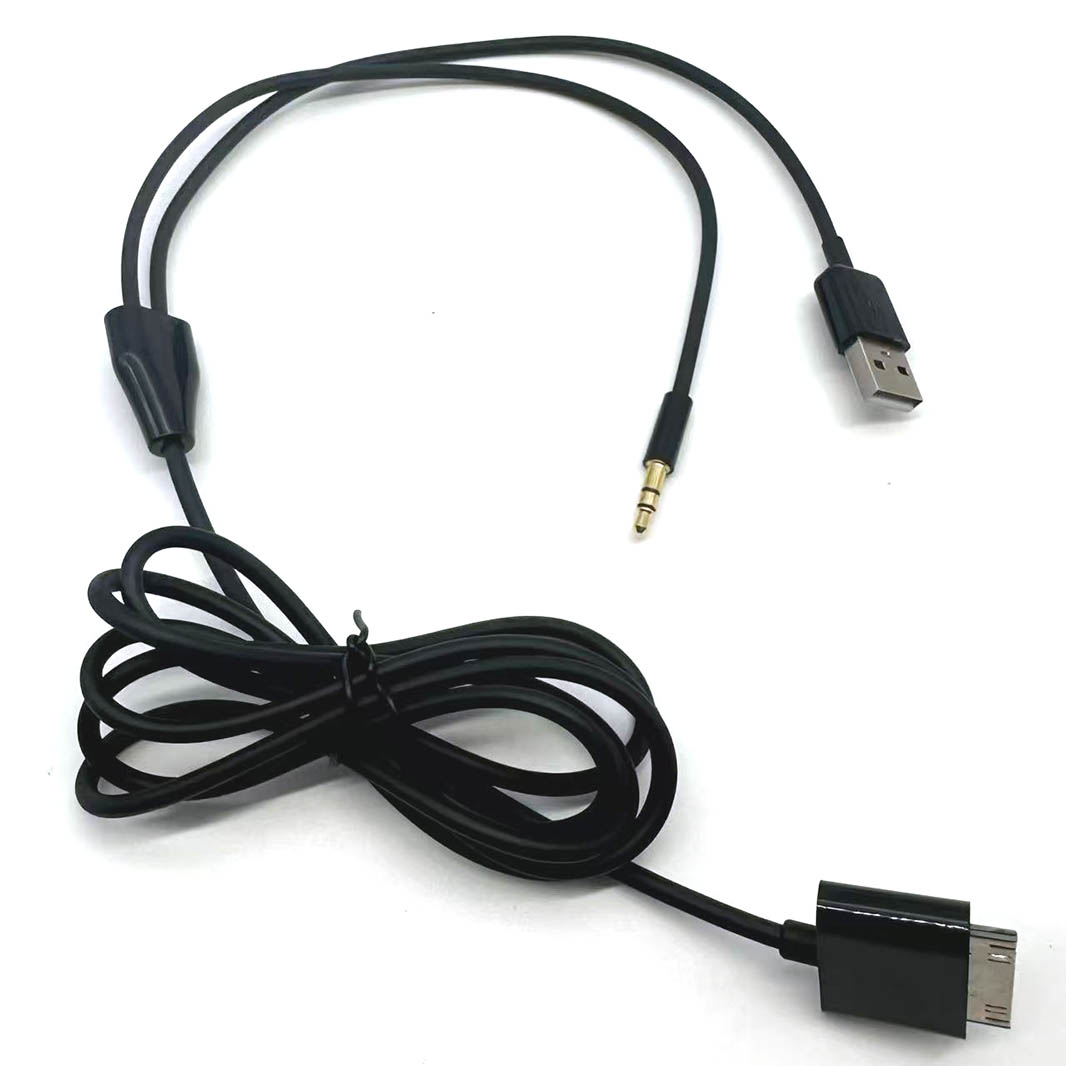Car Audio Line Output Converter - 1 szt. Kabel 30Pin do 3.5mm
