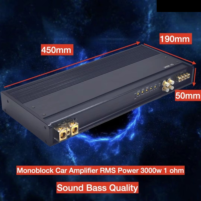 EXAD Choice SQ – wzmacniacz do – Car Subwoofer Amplifier 3000W Rms recenzja i cena