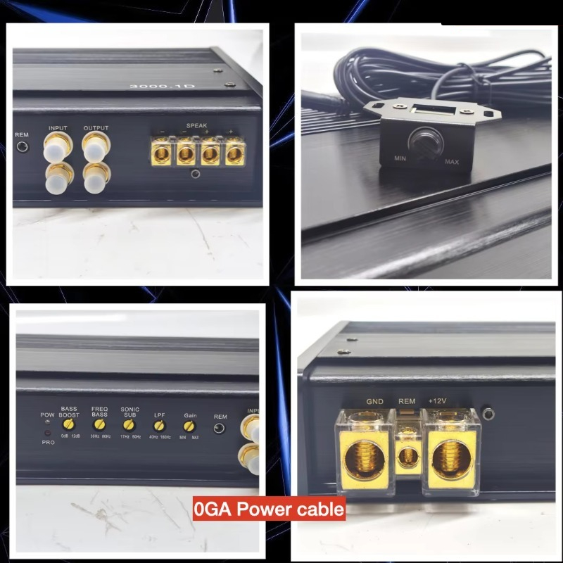 EXAD Choice SQ – wzmacniacz do – Car Subwoofer Amplifier 3000W Rms recenzja i cena