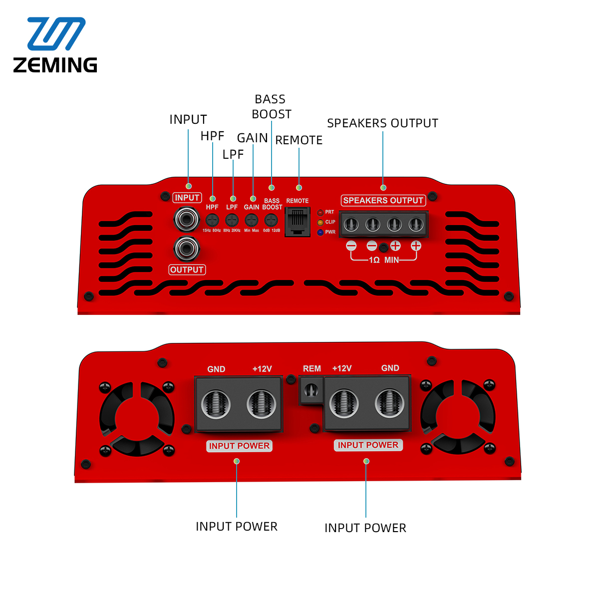 Wzmacniacz samochodowy monoblo – Monoblock Car Amplifier 5000W recenzja i cena