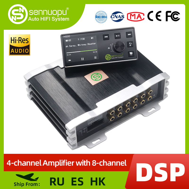 Sennuopu X10B Car Audio 4-kana – Car Dsp Amplifier 8 Channel recenzja i cena