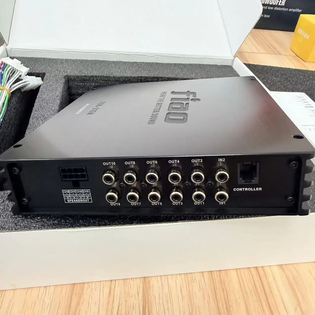 Wysokiej klasy 10-kanałowy wzm – Car Dsp Processor 31 Band Eq recenzja i cena