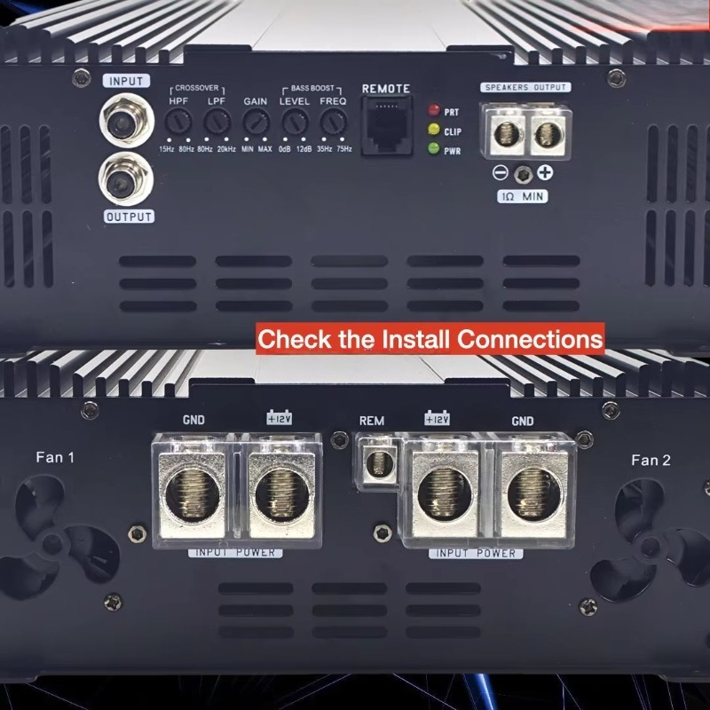 Wzmacniacz samochodowy RMS 800 – Car Amplifier Class D 1 Ohm Stable recenzja i cena