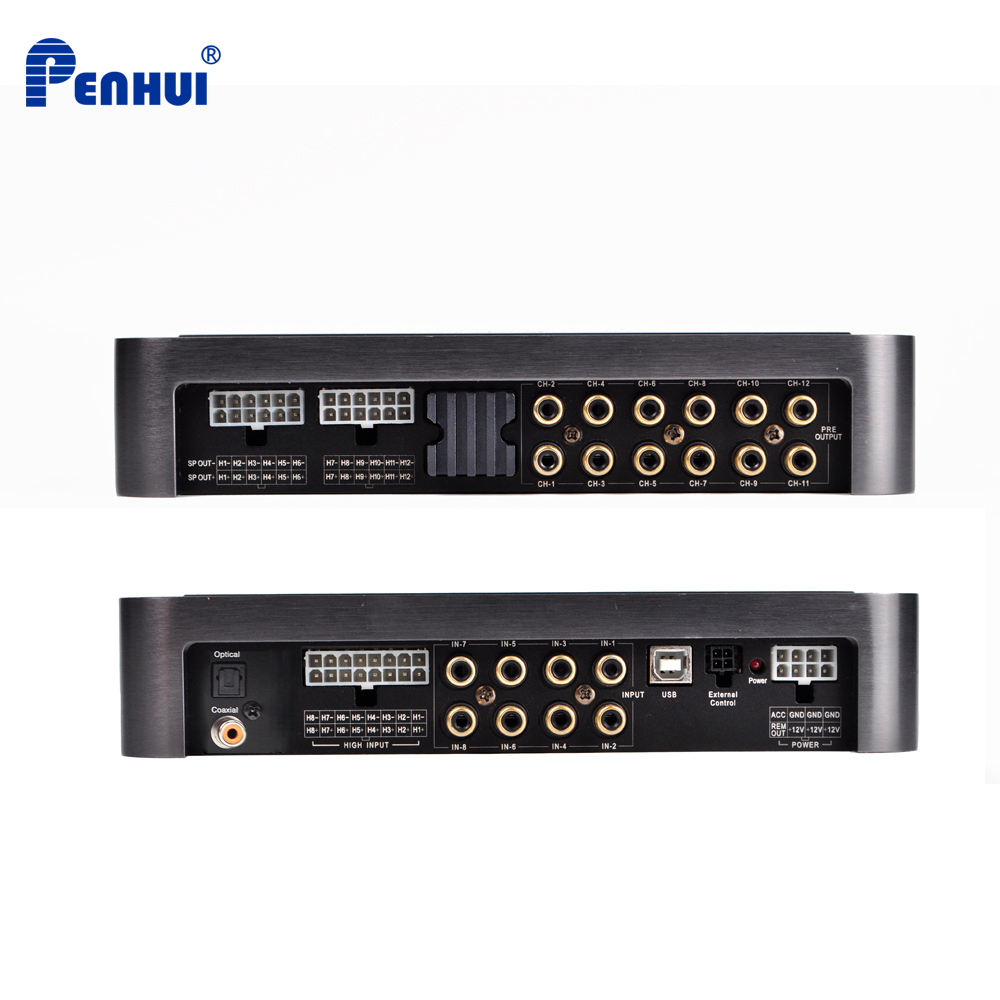 Wzmacniacz samochodowy DSP 768 – Car Dsp 12 Channel Optical recenzja i cena
