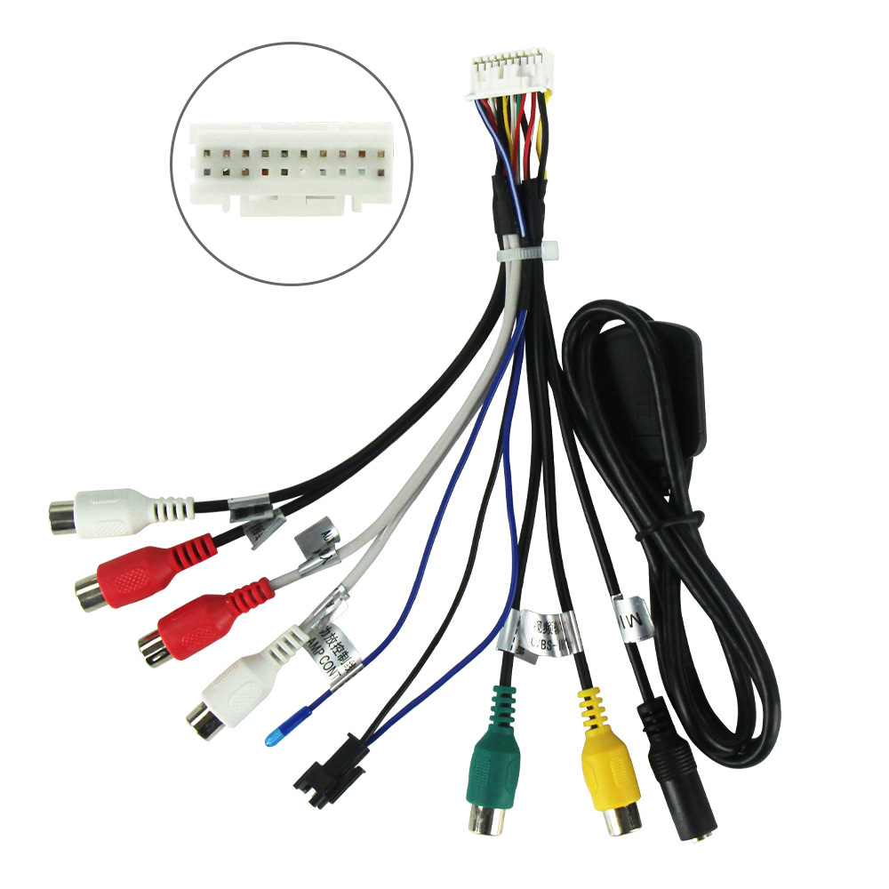 MEKEDE 20-pinowy kabel audio-w – Car Audio Line Output Converter recenzja i cena