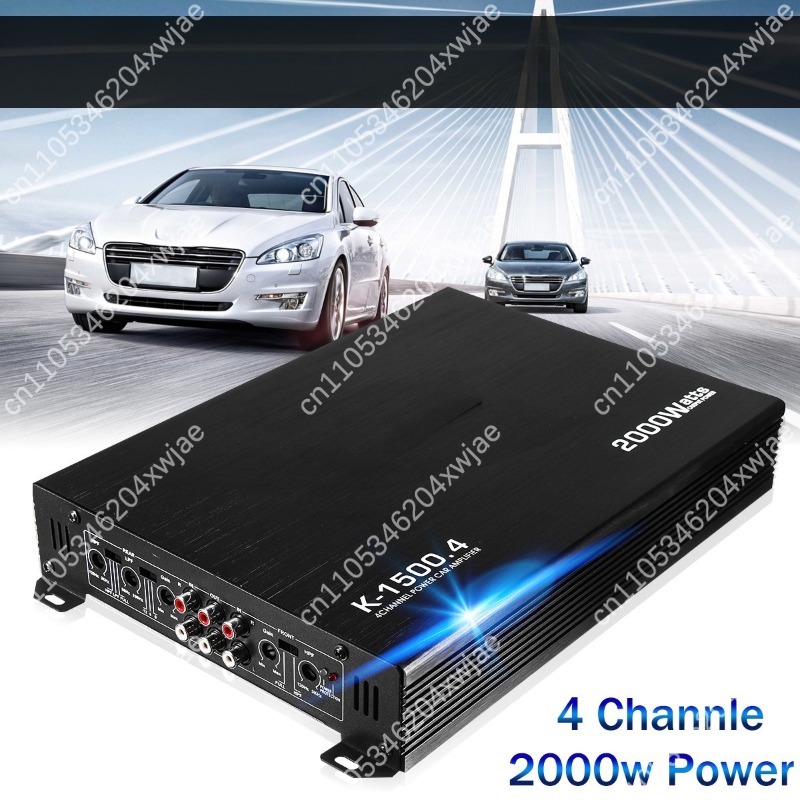 K-1500.4 4-kanałowy wzmacniacz – Car Audio Amplifier 4 Channel 2000W recenzja i cena