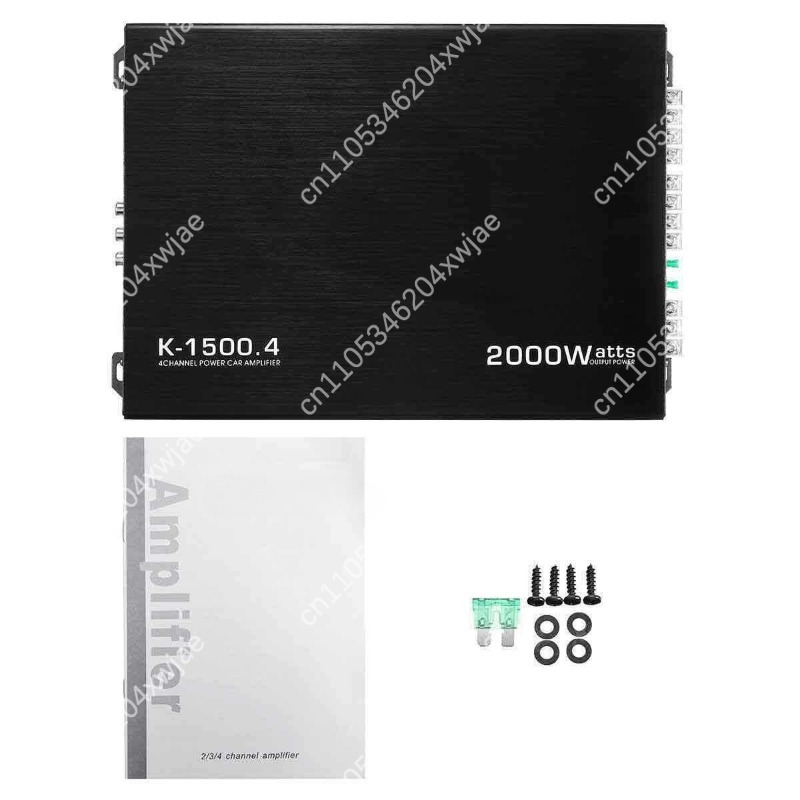 K-1500.4 4-kanałowy wzmacniacz – Car Audio Amplifier 4 Channel 2000W recenzja i cena