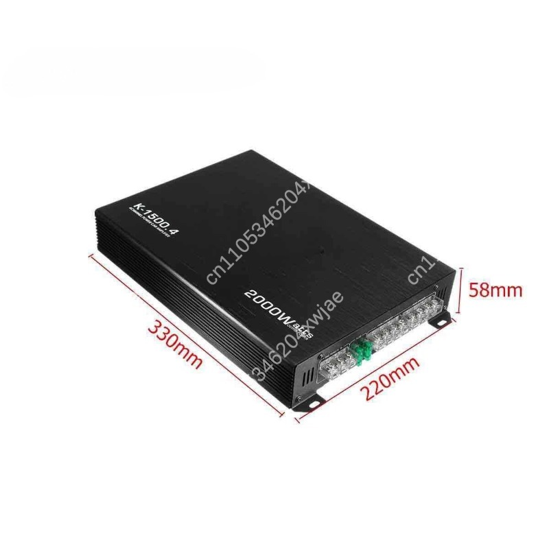K-1500.4 4-kanałowy wzmacniacz – Car Audio Amplifier 4 Channel 2000W recenzja i cena
