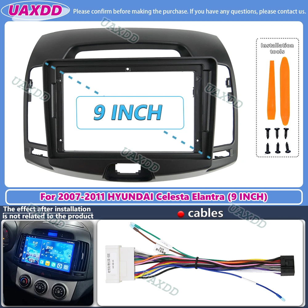 Dla Hyundai Elantra 2007-2011, – Car Audio Line Output Converter recenzja i cena