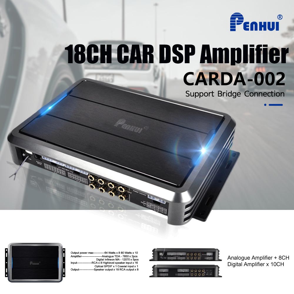 1200W 18-channel samochodów wz – Car Dsp Amplifier 8 Channel recenzja i cena