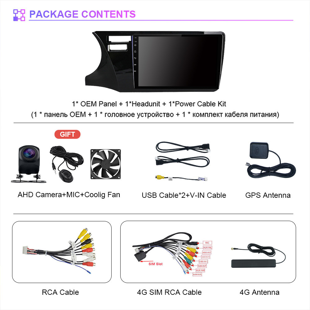 RSNAVI Android 16 dla Honda Fi – Car Dsp With Android App Control recenzja i cena