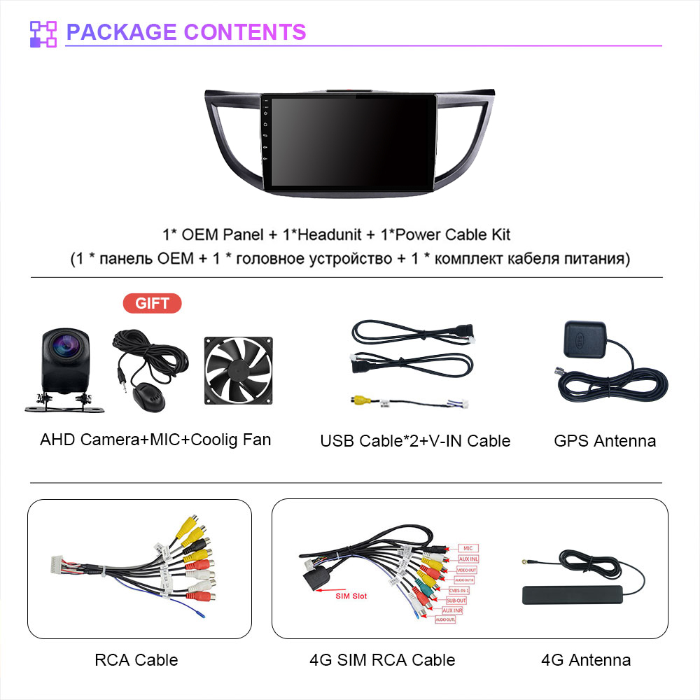 RSNAVI Android 16 do Honda CRV – Car Dsp With Android App Control recenzja i cena