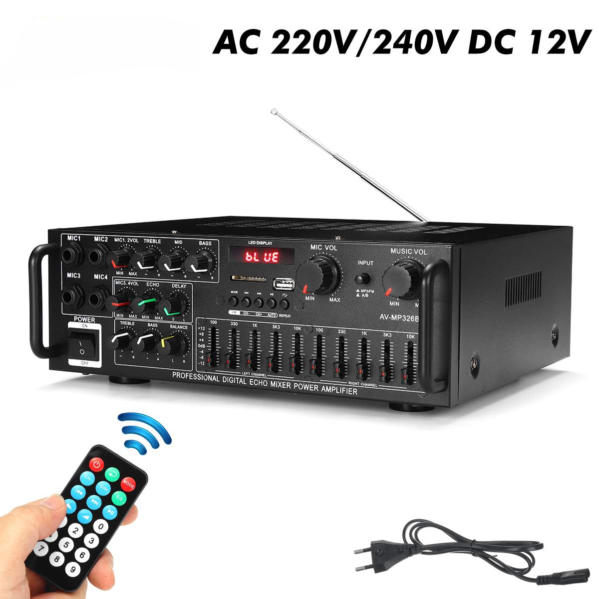 Do samochodu i domu 2000W 5.0  – Car Audio Amplifier 4 Channel 2000W recenzja i cena