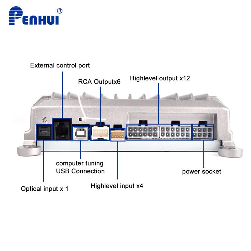 8-kanałowy wzmacniacz samochod – Car Dsp Amplifier 8 Channel recenzja i cena