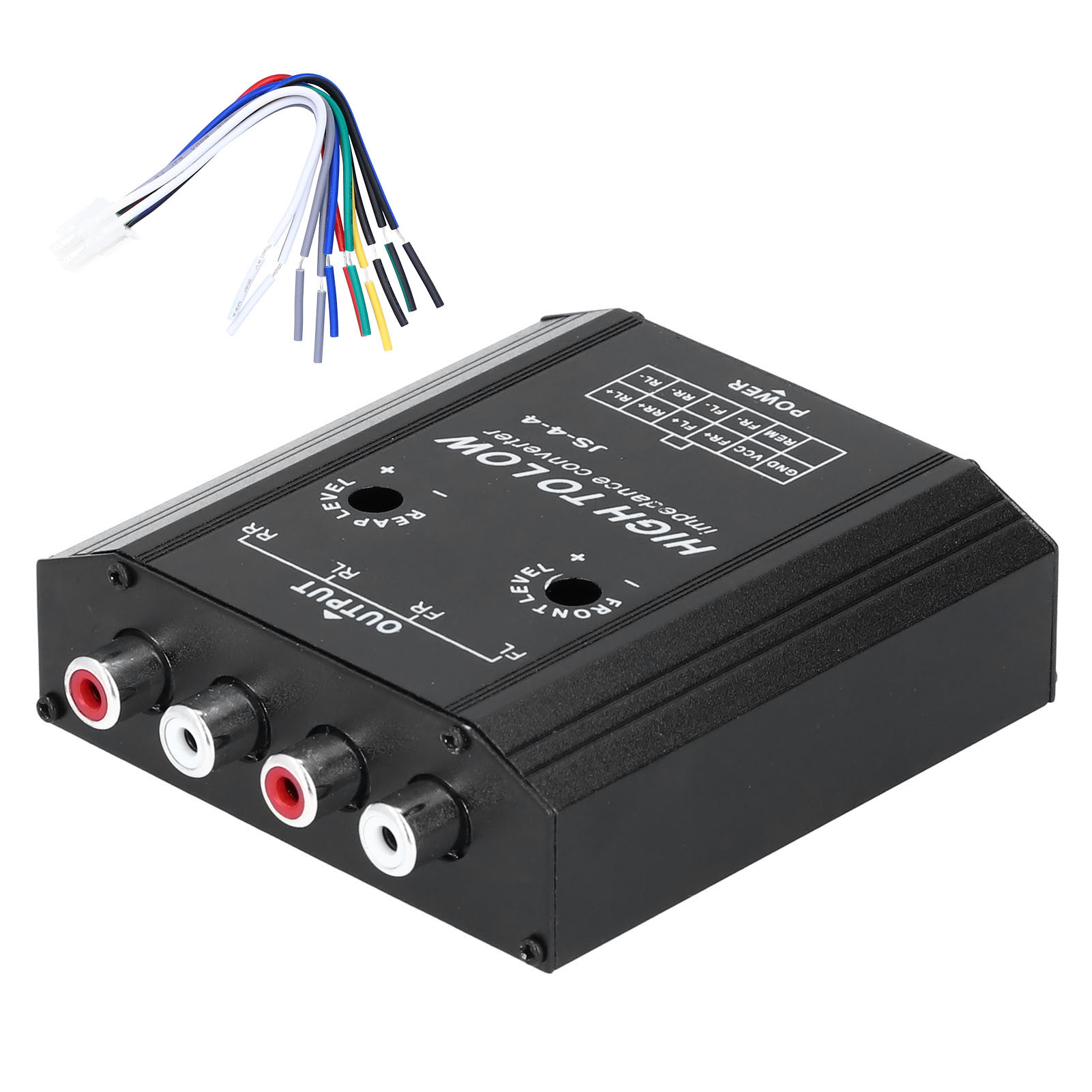 Konwerter impedancji audio 12V – Car Audio Line Output Converter recenzja i cena