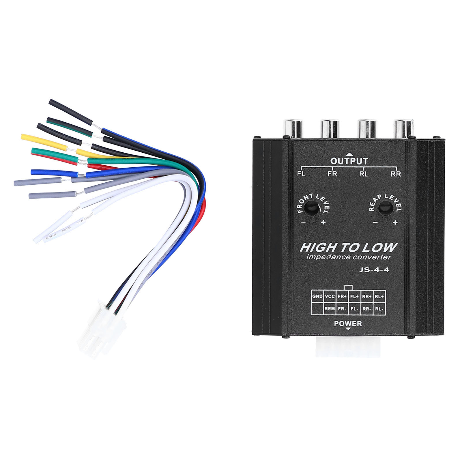 Konwerter impedancji audio 12V – Car Audio Line Output Converter recenzja i cena