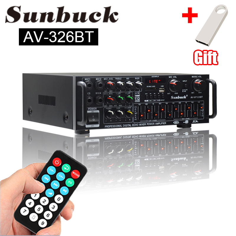 2000W 326BT 5. W wieku 0 Bluet – Car Audio Amplifier 4 Channel 2000W recenzja i cena