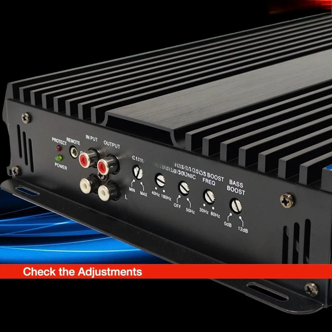 Wzmacniacz samochodowy klasy D – Monoblock Car Amplifier 5000W recenzja i cena