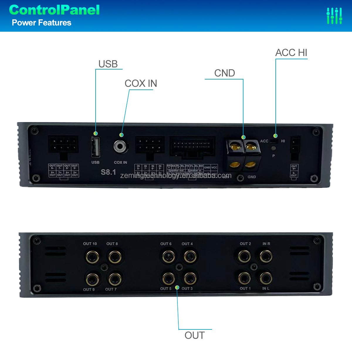 Wzmacniacz samochodowy z proce – Car Dsp Processor 31 Band Eq recenzja i cena