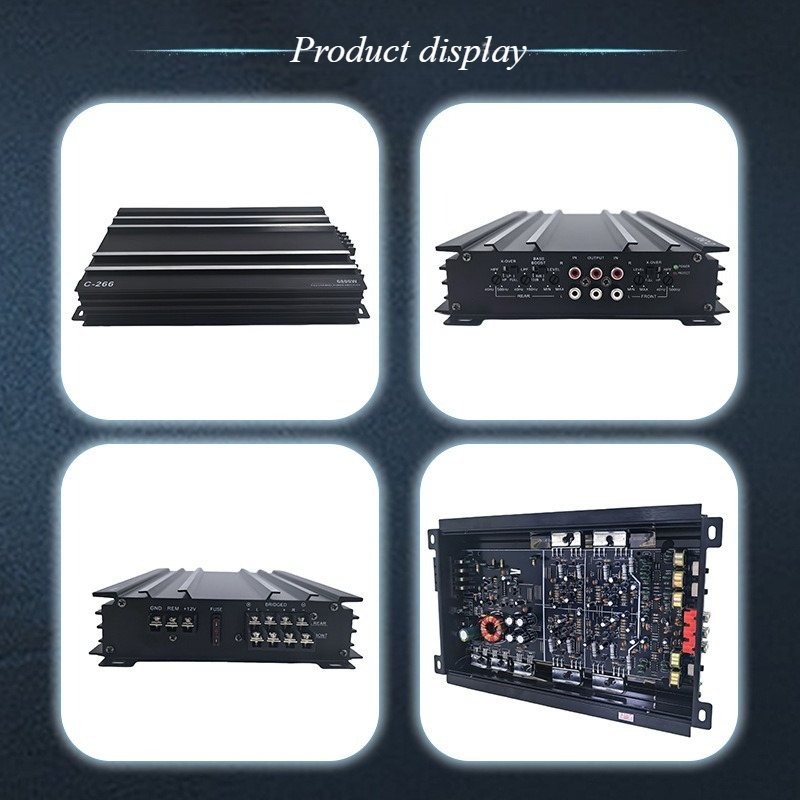 Uniwersalny wzmacniacz samocho – Car Audio Amplifier 4 Channel 2000W recenzja i cena