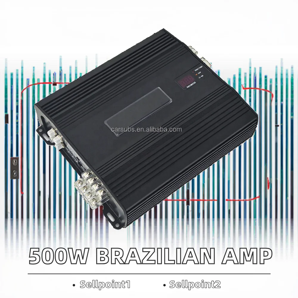 Wzmacniacz samochodowy Fullran – Car Subwoofer Amplifier 3000W Rms recenzja i cena