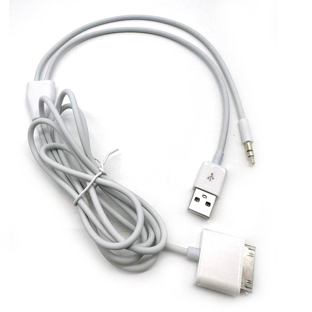 1 szt. Kabel 30Pin do 3.5mm AU – Car Audio Line Output Converter recenzja i cena